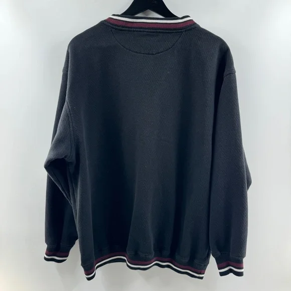 Lee Sport Black Knit Crewneck Sweater Men’s Size Large - Picture 5 of 5